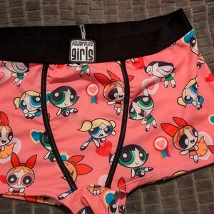 Cartoon Network Powerpuff Girls Pink and Black Kids Boxer Briefs